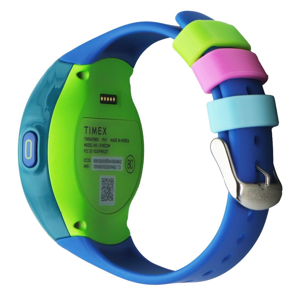 Timex Family Connect 4G Fitness Watch (IFW522) Metro-PCS Only – Teal / Blue