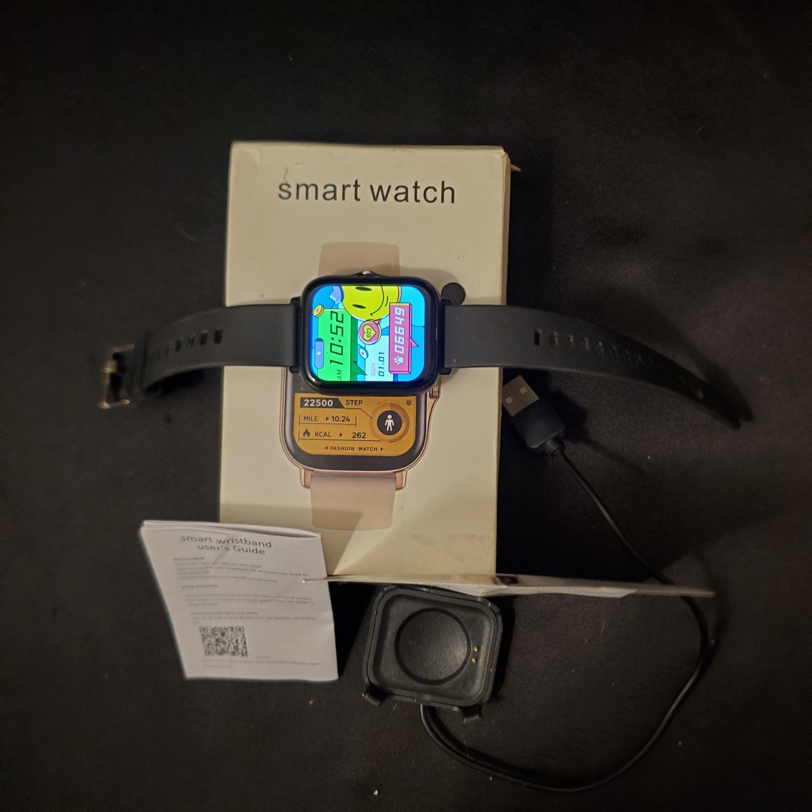 Smart Watch Blood Pressure Fitness Tracker Android Bluetooth Unisex