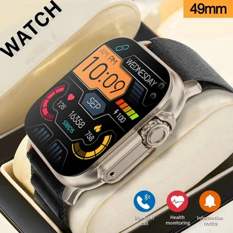 2026 New Men Smart Watch 2.01 Inch HD Screen Bluetooth