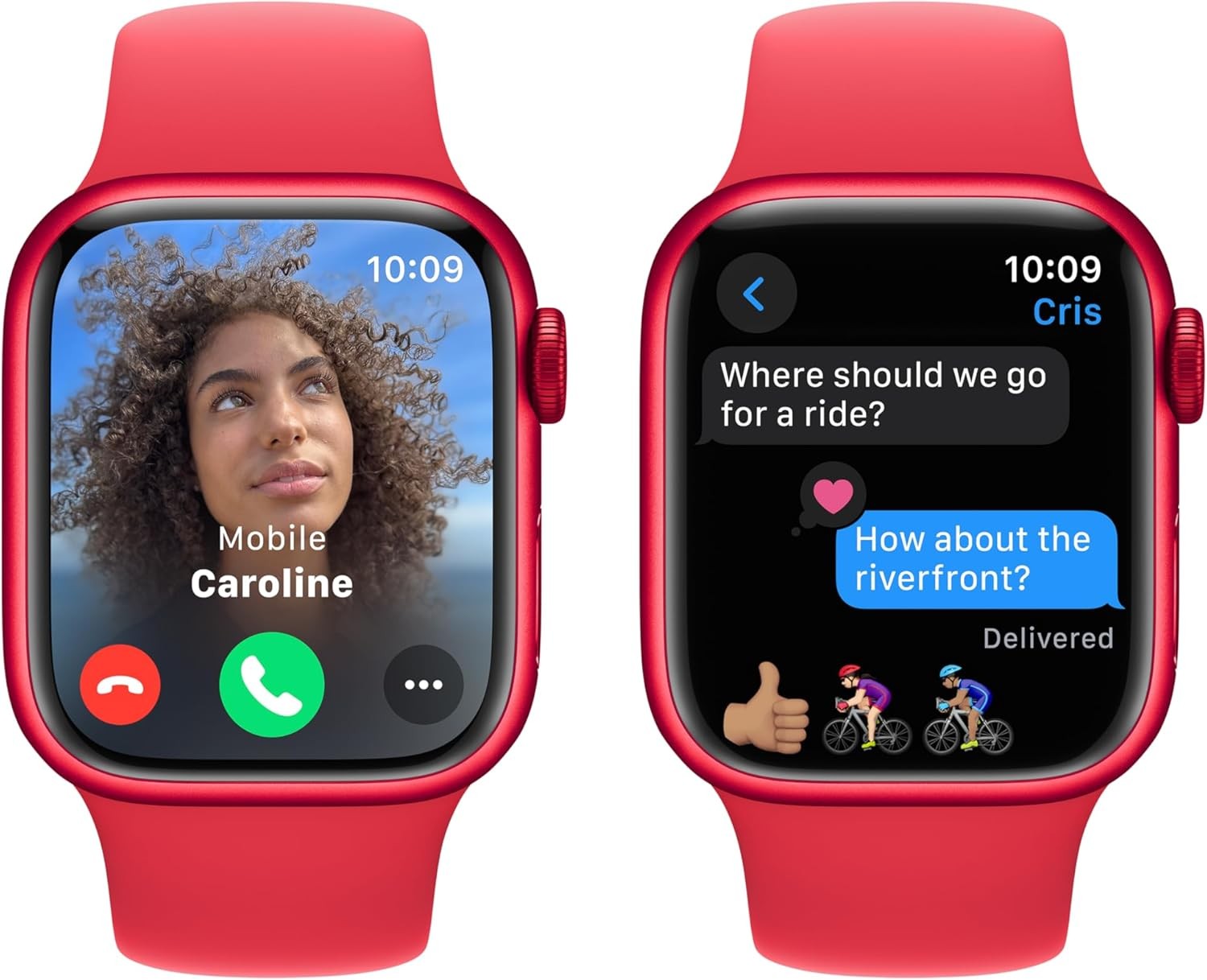 Apple Watch Series 9 Aluminum 45mm A2980 (GPS Only, No Cellular) Red (Good)