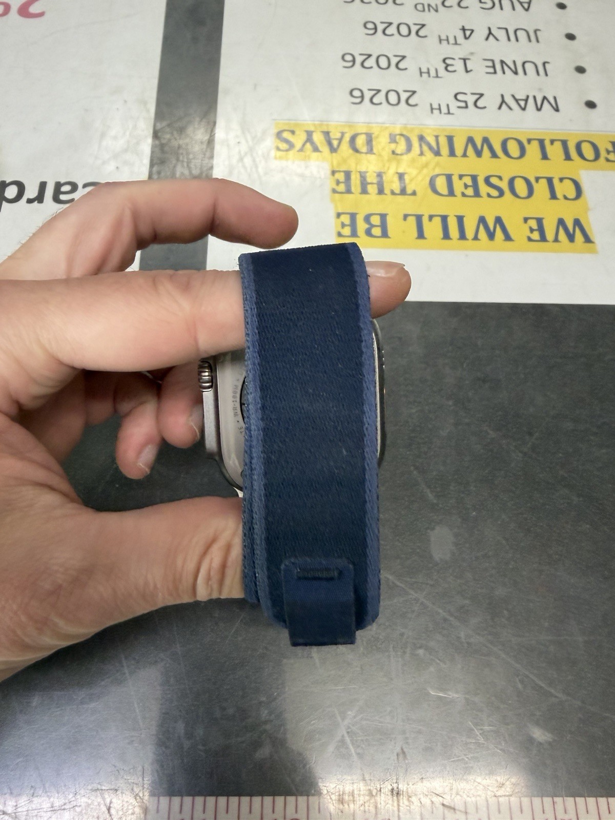 Unlocked Apple Watch Ultra 2 49MM Natural Titanium A2986