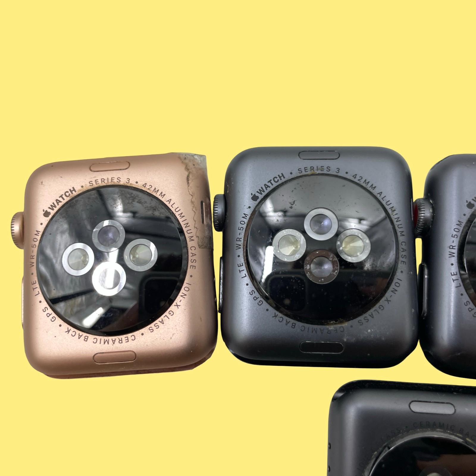 FOR PARTS x9Apple Watch Series3 A1861 A1860 A1859 A1858 38mm 42mm #1133 z65b32