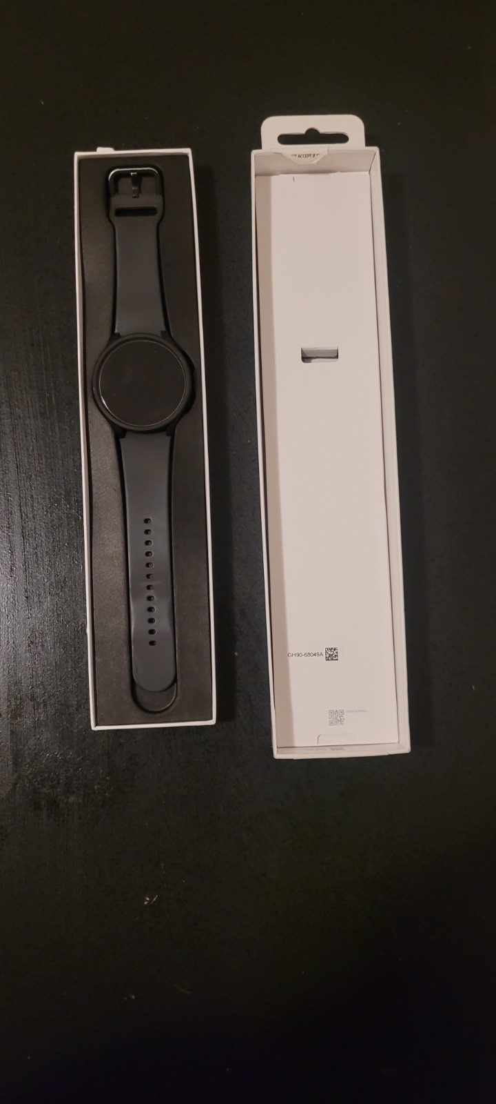 Samsung Galaxy Watch6 SM-R940 44mm Aluminum Case with Sport Band – Silver…