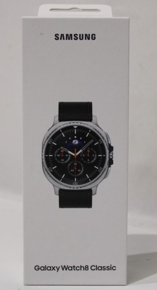 Samsung Galaxy Watch 8 Classic 46mm Black LTE+ Wifi + GPS SM-L505U – New, Sealed