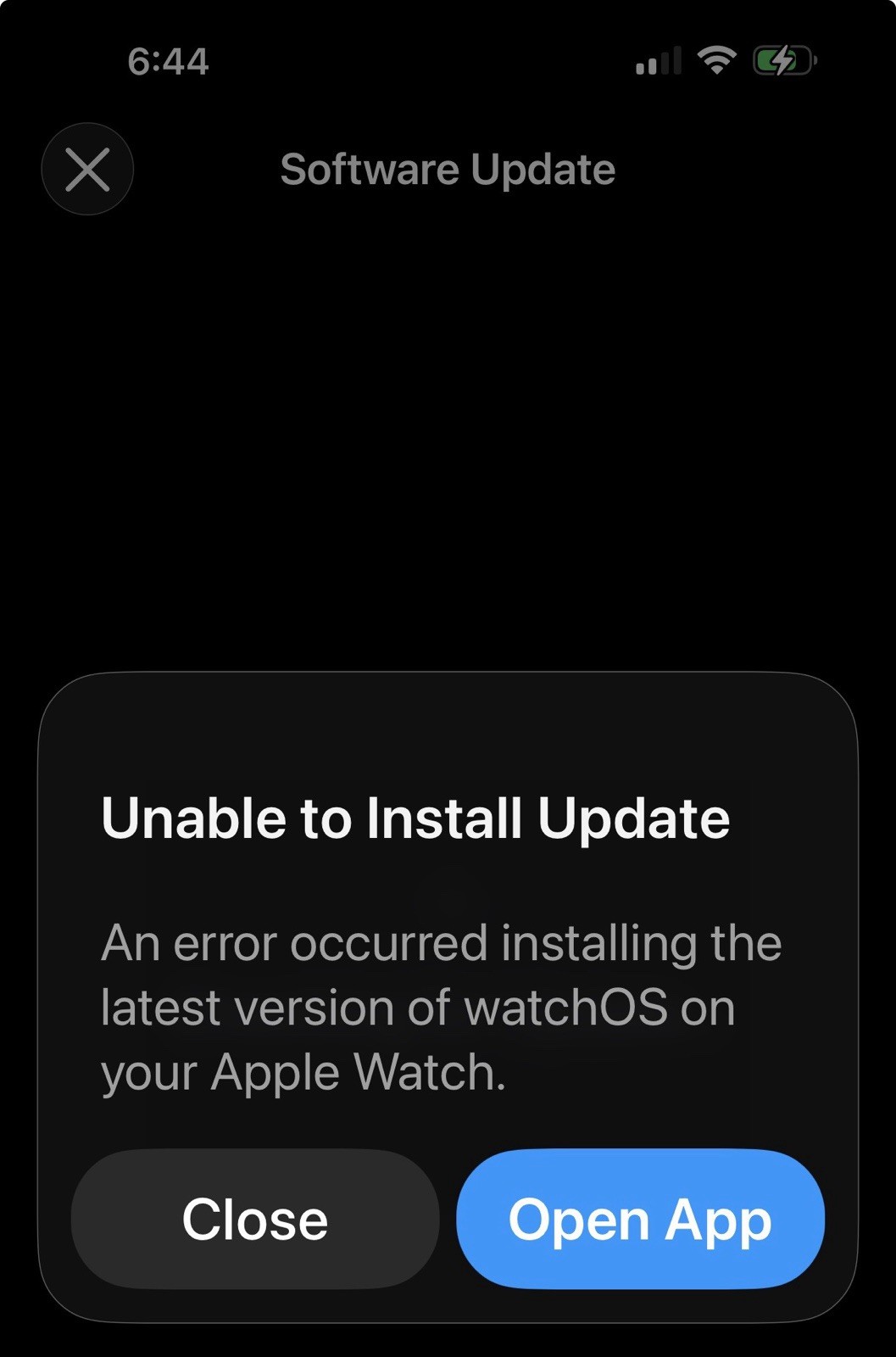 Apple Watch Series 6 WILL NOT INSTALL / UPDATE – FOR PARTS / REPAIR FREE US SHIP