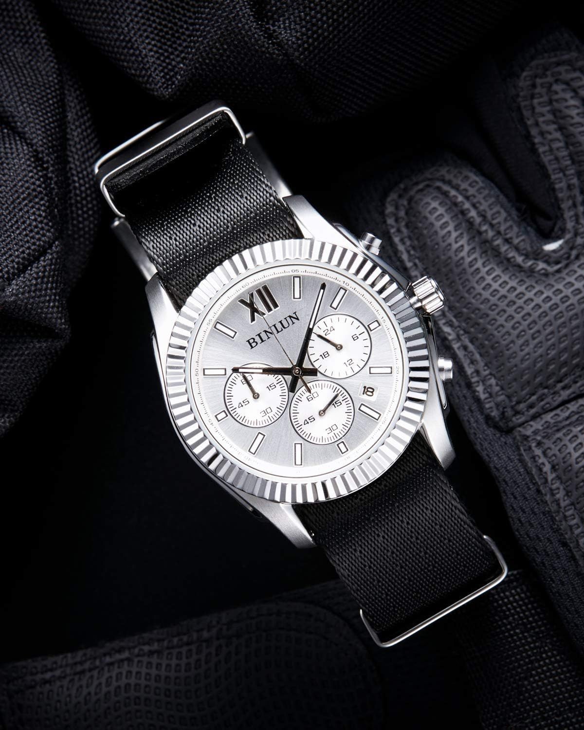 Nylon Strap Compatible with 18mm Traditional Watches Heavy-Duty
