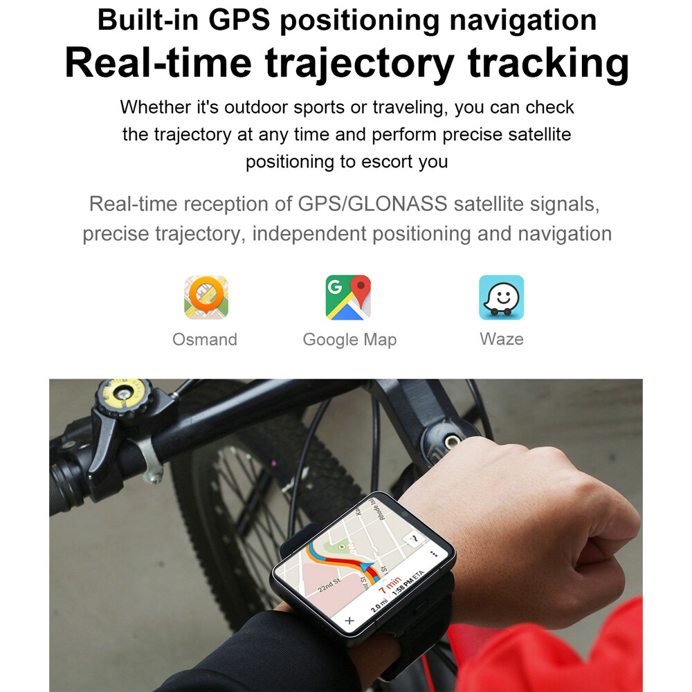 BGJOY 2.88″ Larger Touch Screen 4G Smart Watch Phone Android 9.0 Smartwatch