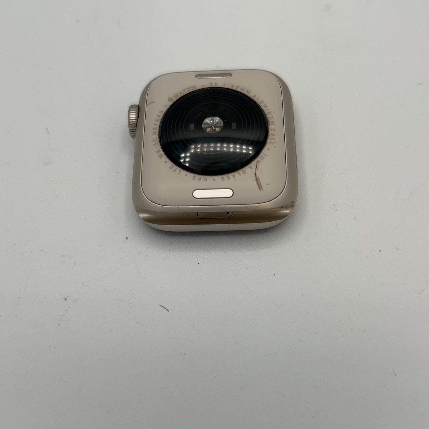 Unlocked Apple Watch SE 2nd Gen 40MM Starlight Aluminum MNTK3LL/A Face Only