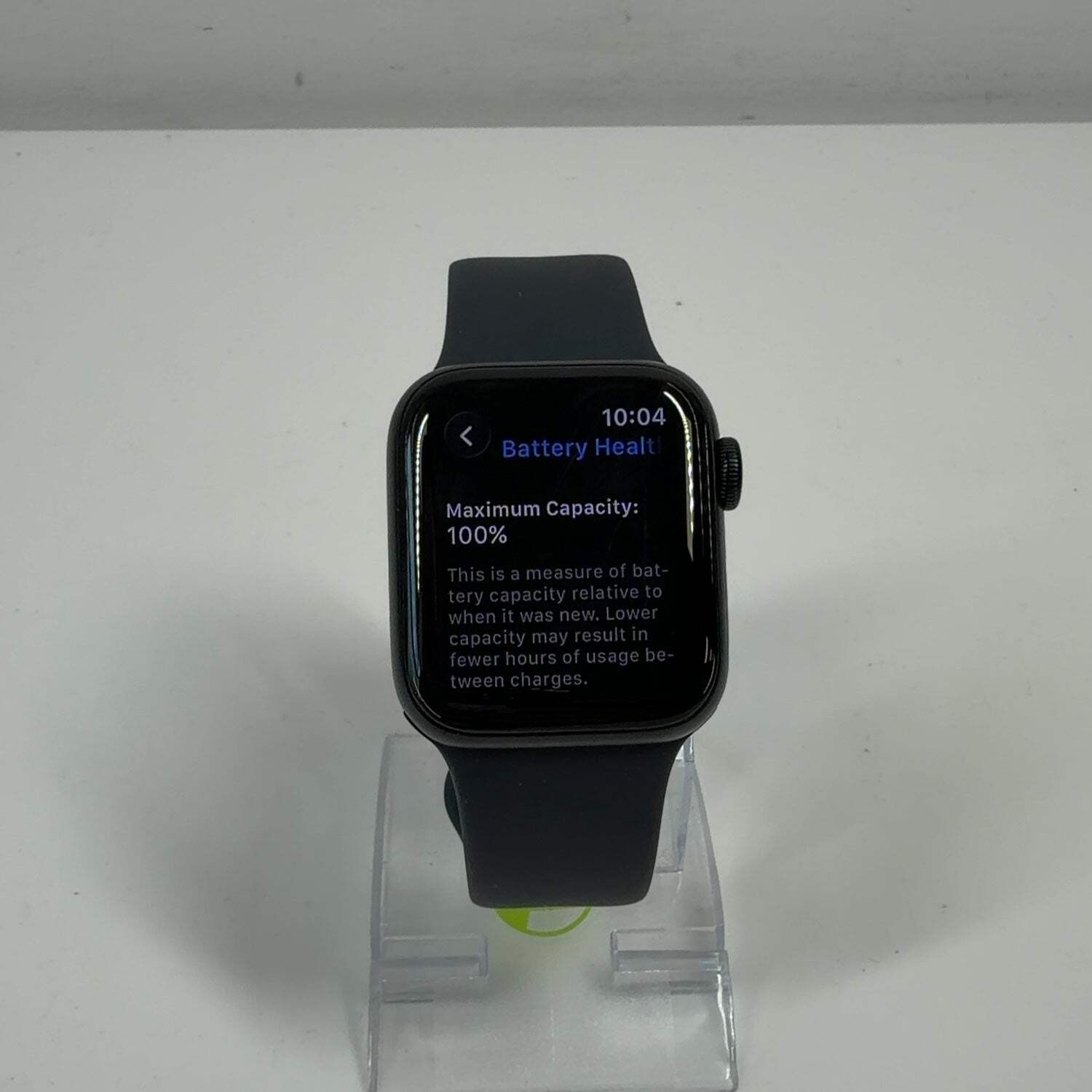 GPS Only Apple Watch SE 3 40MM Midnight Aluminum Midnight Sport Band MEP94LW/A