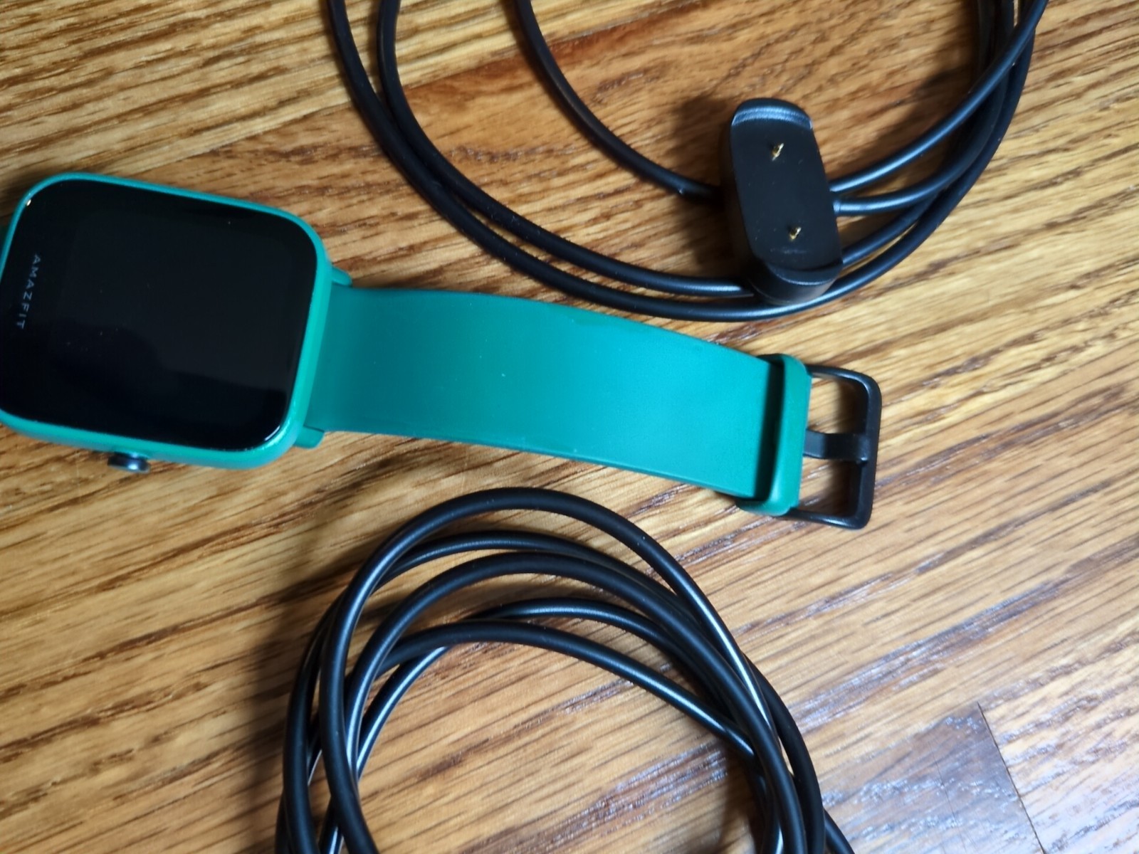 LOT Amazfit Bip U Pro Smart Watch with Band For Parts & 2 Working Chargers