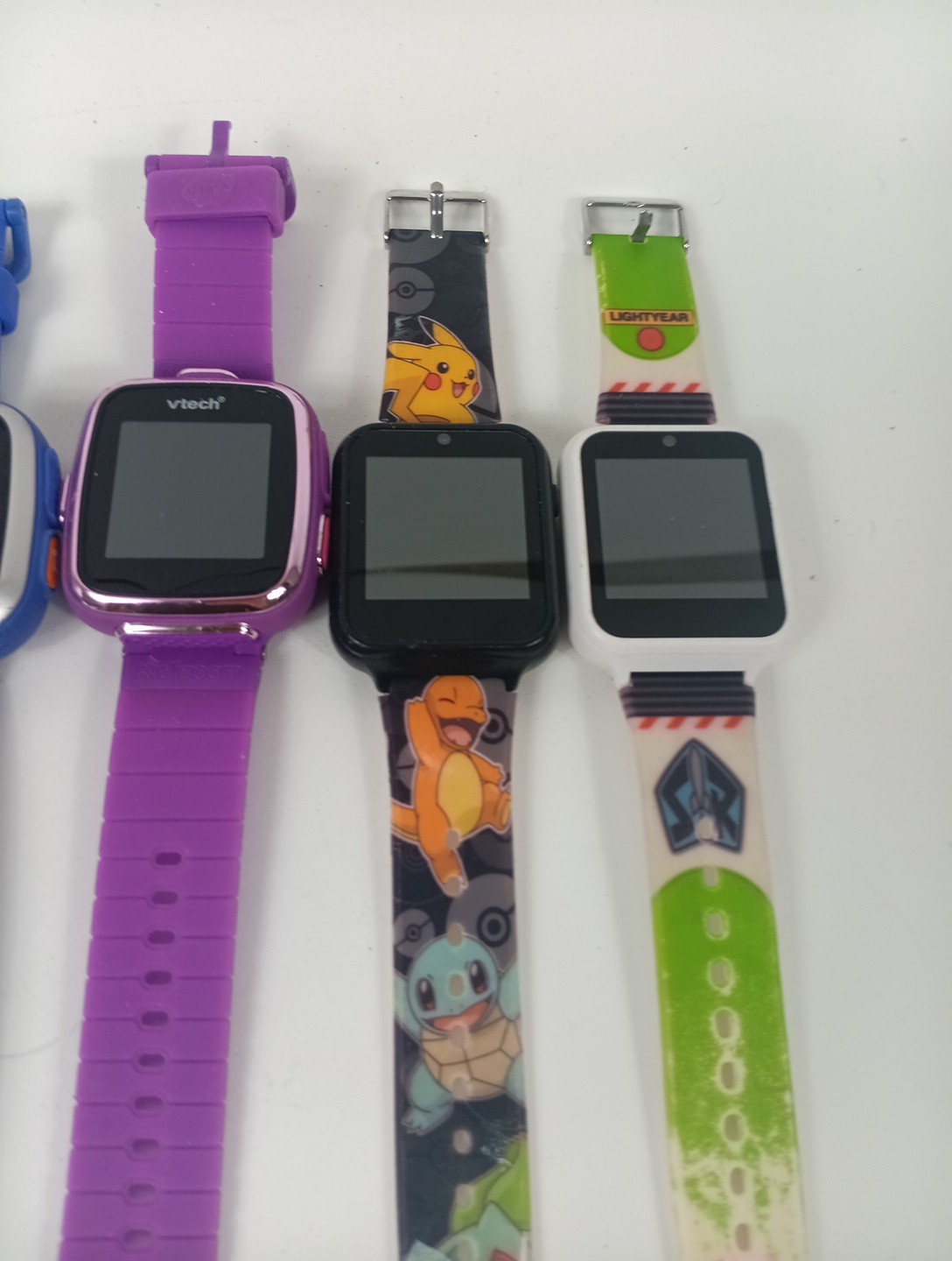 Lot of 6 Kids Smart Watches Untested -Parts or Repair Mixed Condition Sold As-Is