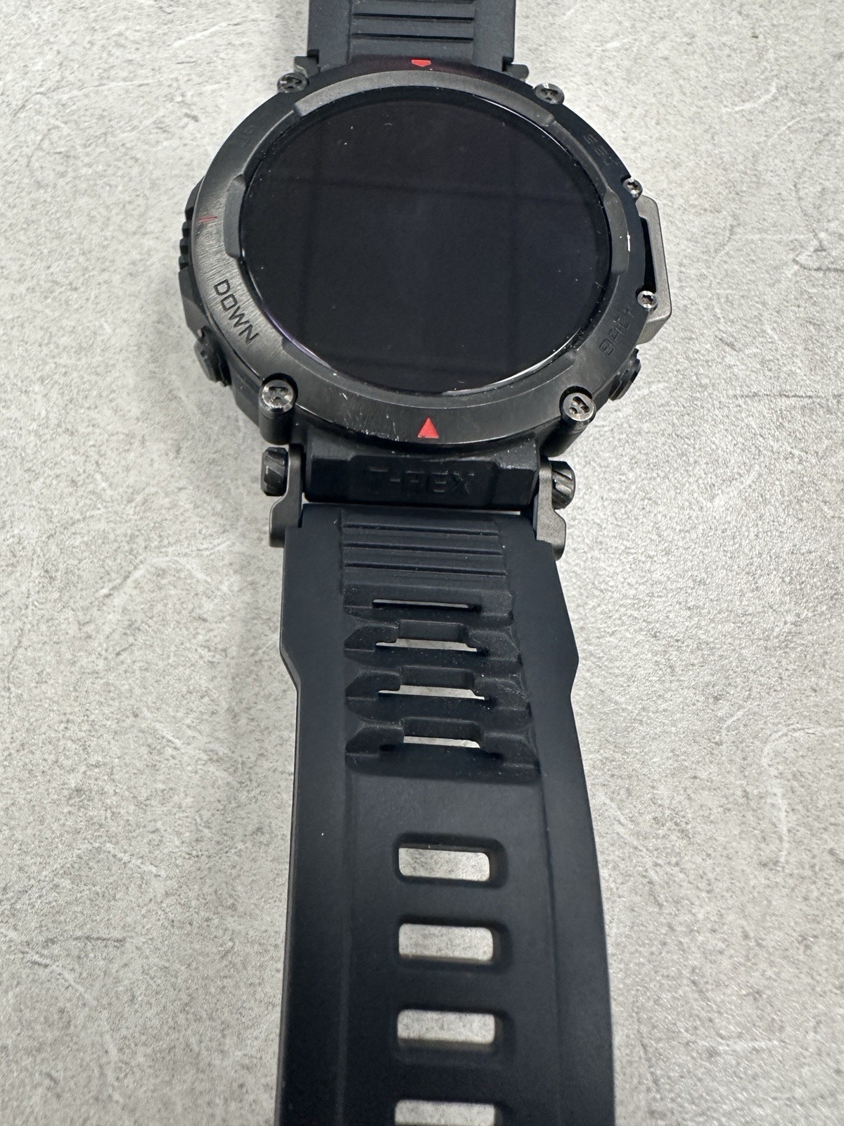 Amazfit T-Rex Ultra 47mm Tactical GPS Smartwatch Black Orange 10ATM + Chargers