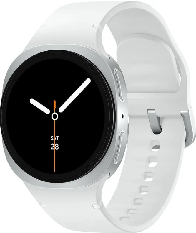 Samsung Galaxy Watch8 40mm Aluminum Smartwatch L325U LTE Silver 2025 NO CHRGER