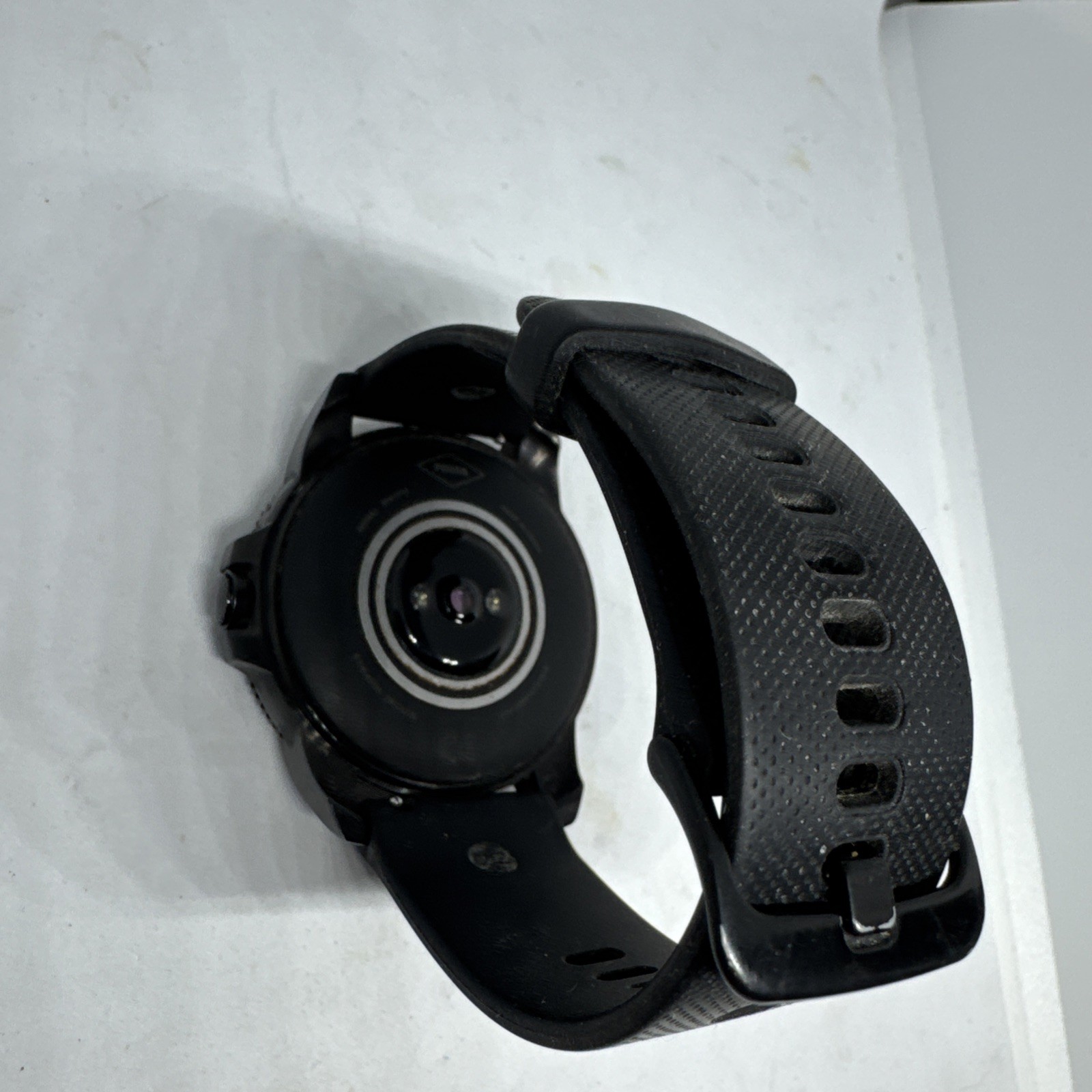 Fossil SmartWatch Model DW11F2 black rubber band