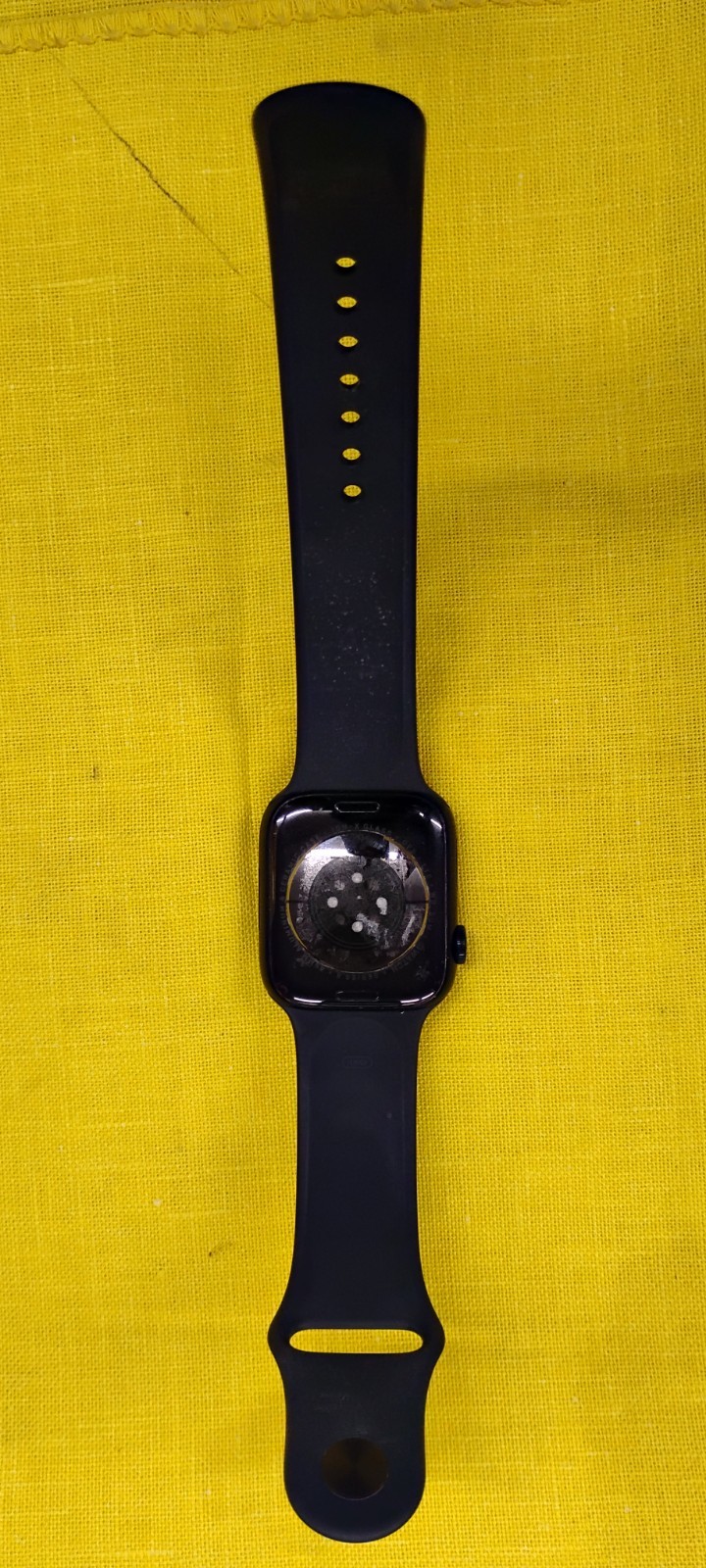 Apple Watch Series 8 45mm Midnight Aluminum Case with Sport Band, M/L (GPS +…