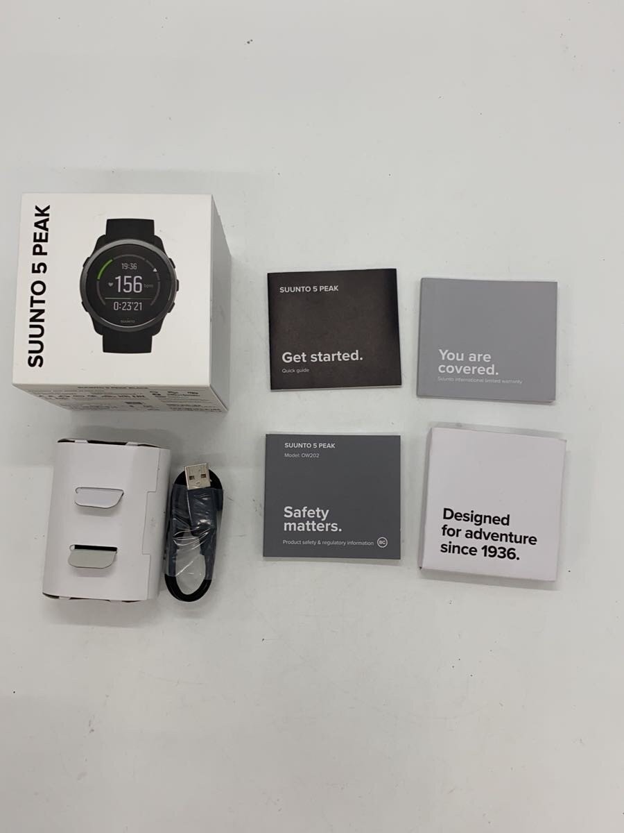 SUUNTO OW202 Smartwatch Black Rubber Digital Outdoor Sports Pre-owned