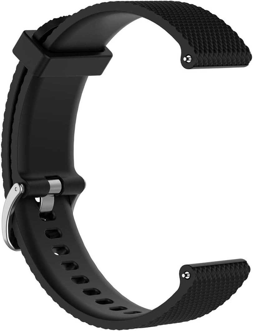 20mm Replacement Silicone Wrist Band for Samsung Galaxy Watch 42mm & Gear Sport