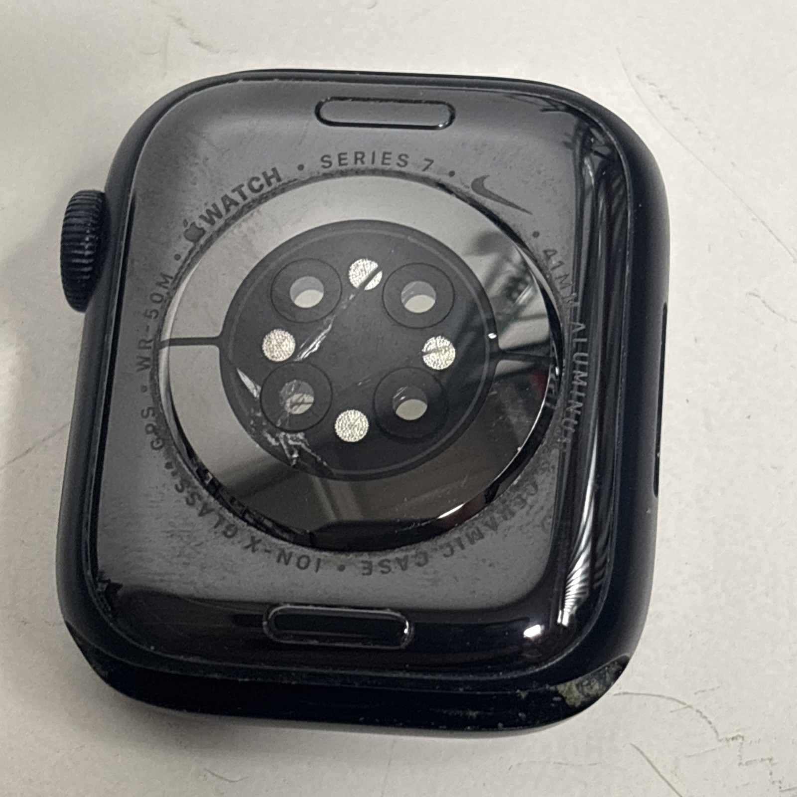 Apple Watch Nike Series 7 41mm Blue Aluminum No Band