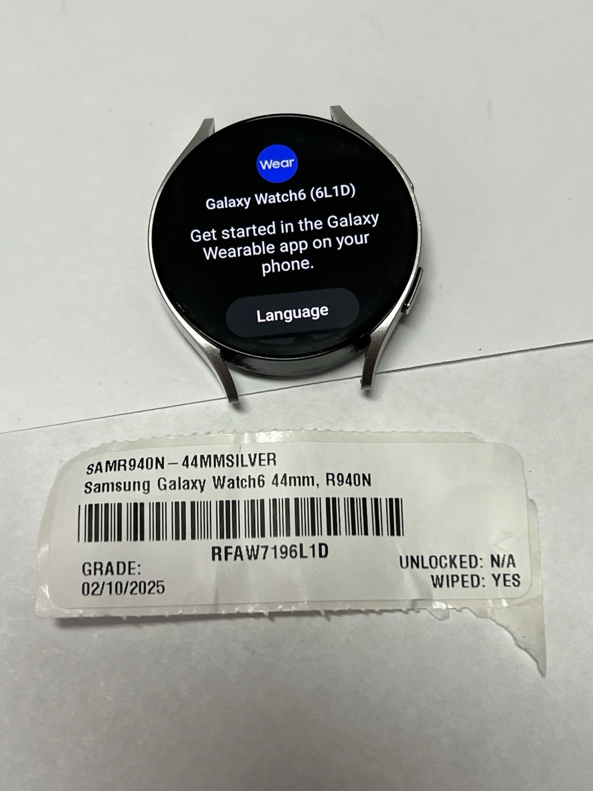 Samsung Galaxy Watch6 SM-R940 44mm Aluminum Case