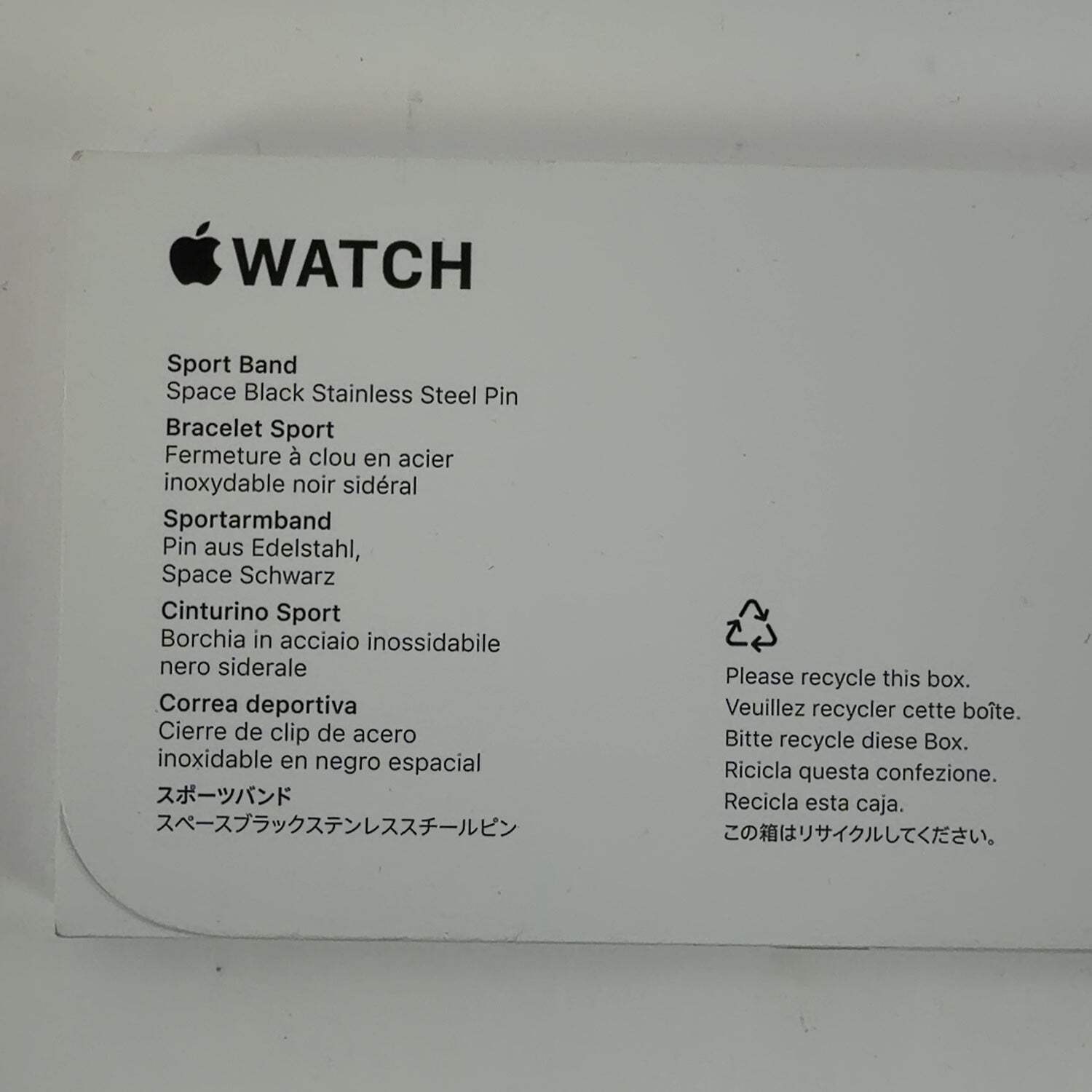 New GPS Only Apple Watch Series 11 46MM Jet Black Aluminum Black Sport Band