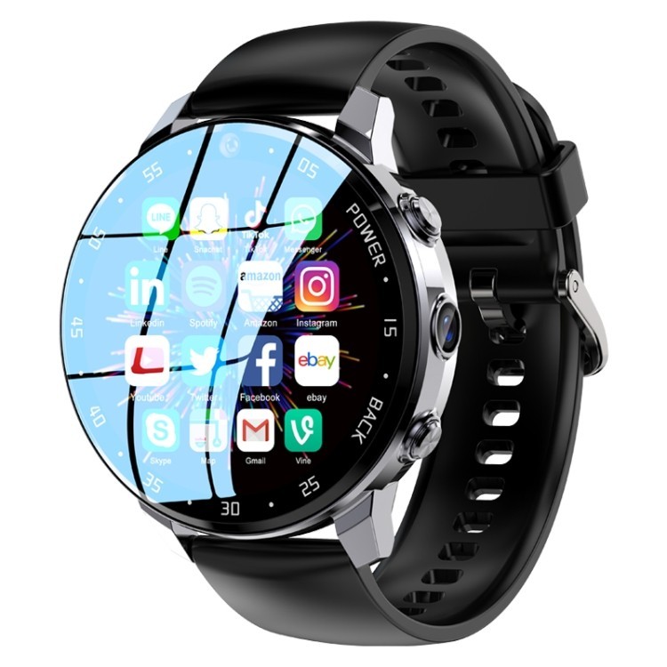 A3 4G Android 8.1 Smart Watch GPS Face Recognition IP67 Waterproof 1.43″