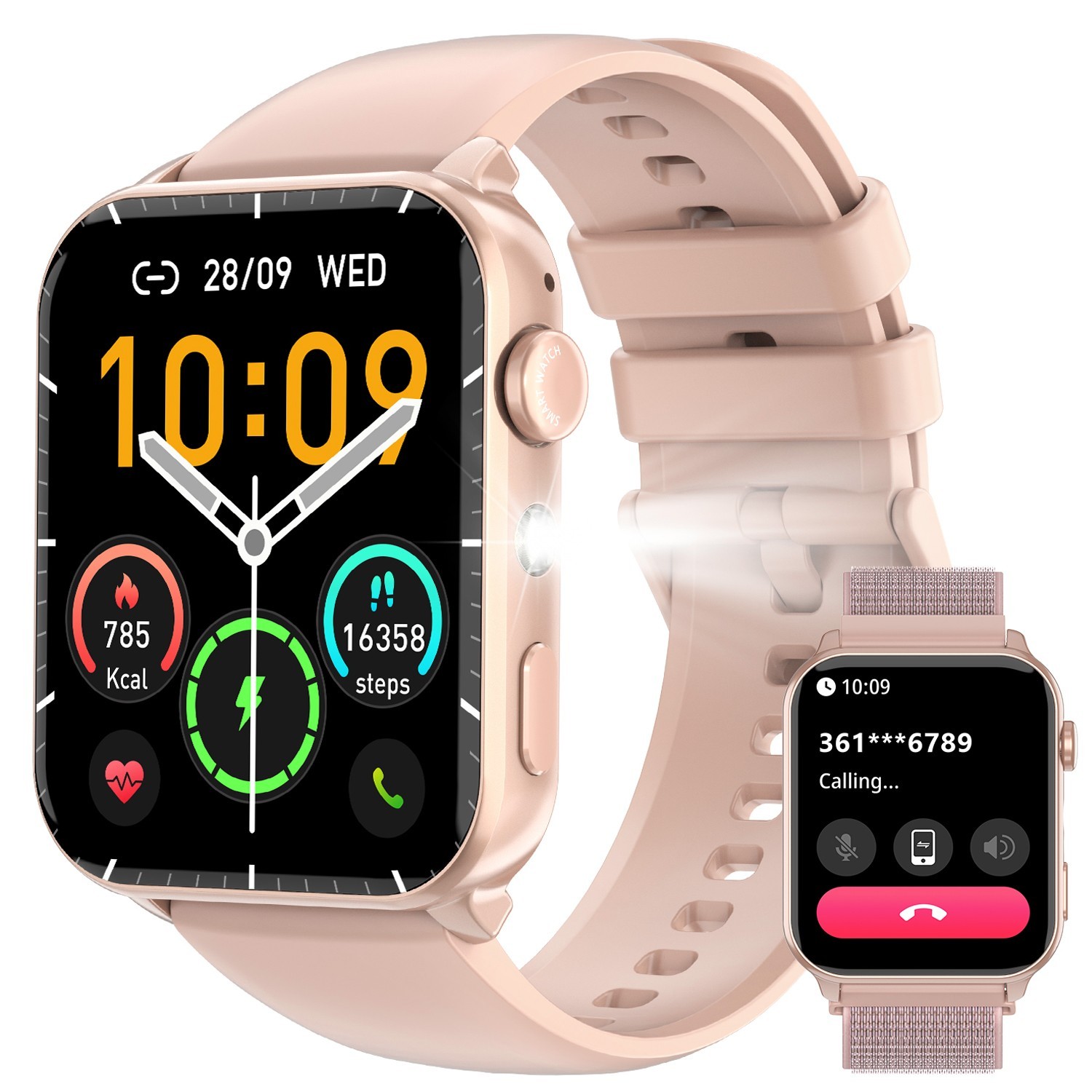 Ladys Smart Watch Women Fitness Tracker Blood Pressure Heart Rate Sport Watches