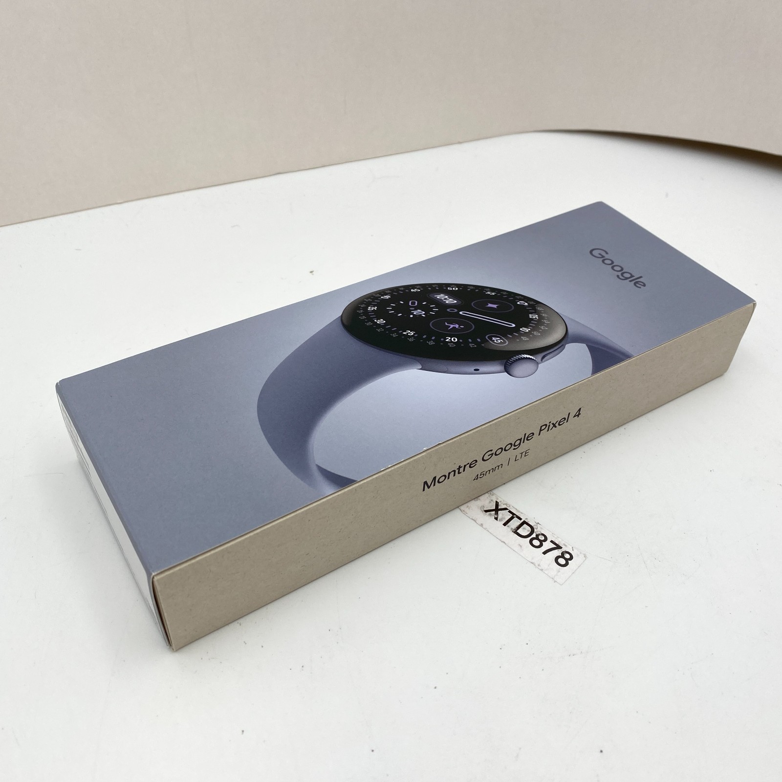 Google Pixel Watch 4 – 45mm – Aluminum Satin Moonstone Unlocked – Open Box