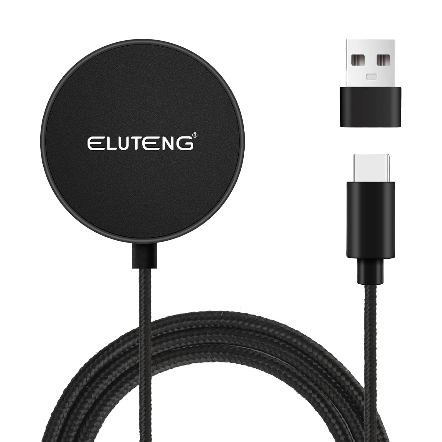 Samsung Galaxy Watch 7 6 5 4 USB C Wireless Charging Cable Dock with Adapter 3.3
