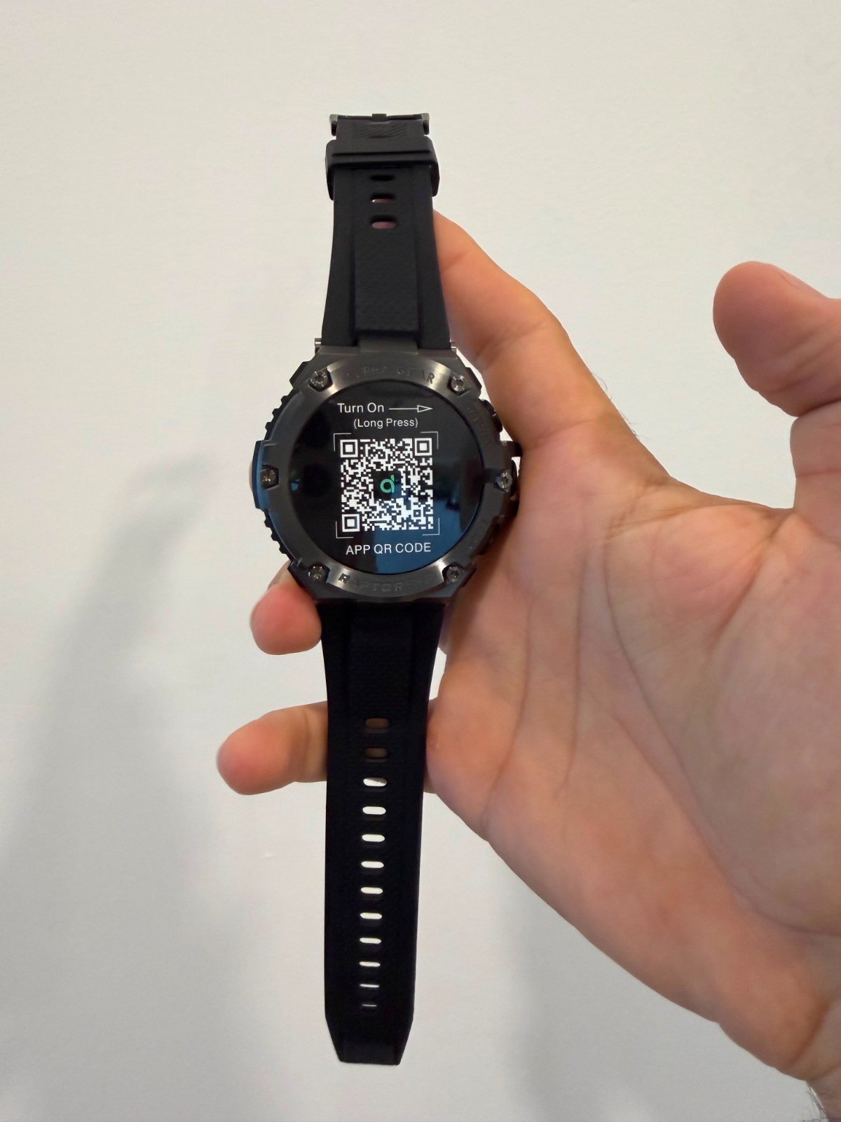 Official Reseller – Alphagear Raptor Pro Smart Watch Men AMOLED Open Box