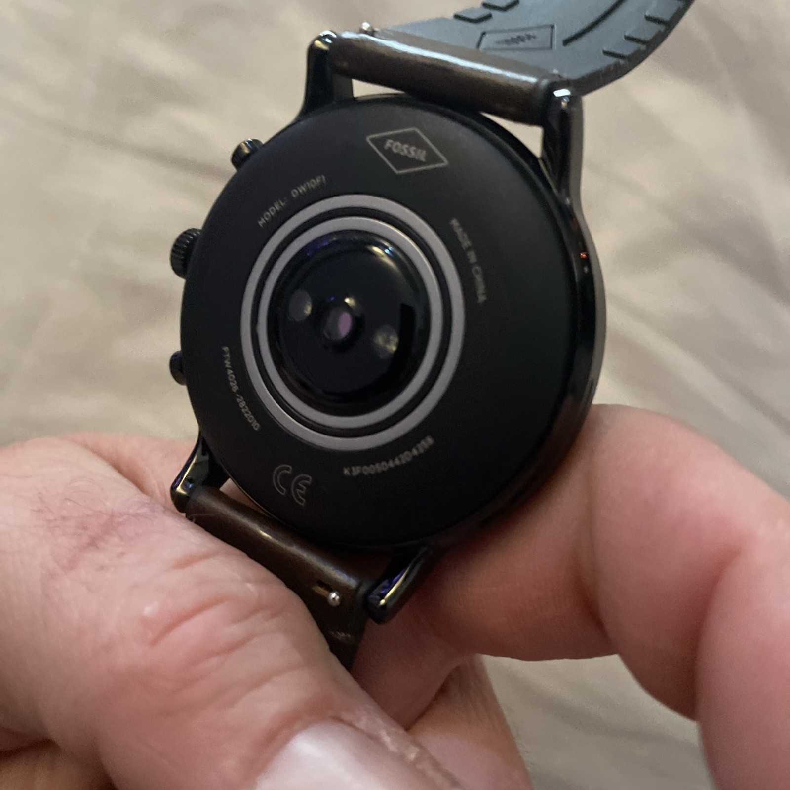 Fossil Smartwatch Carlyle HR 4258 Gen 5 Black/Brown – Open Box