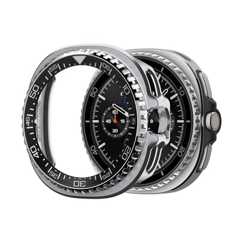 Bezel Tune Pro Case for Samsung Galaxy Watch 8 Classic 46mm – Black