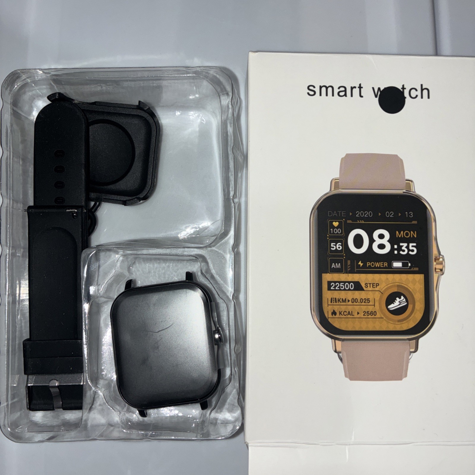 SMART WATCH FITNESS TRACKER MEN WOMEN ANDROID APPLE Ios BLUETOOTH
