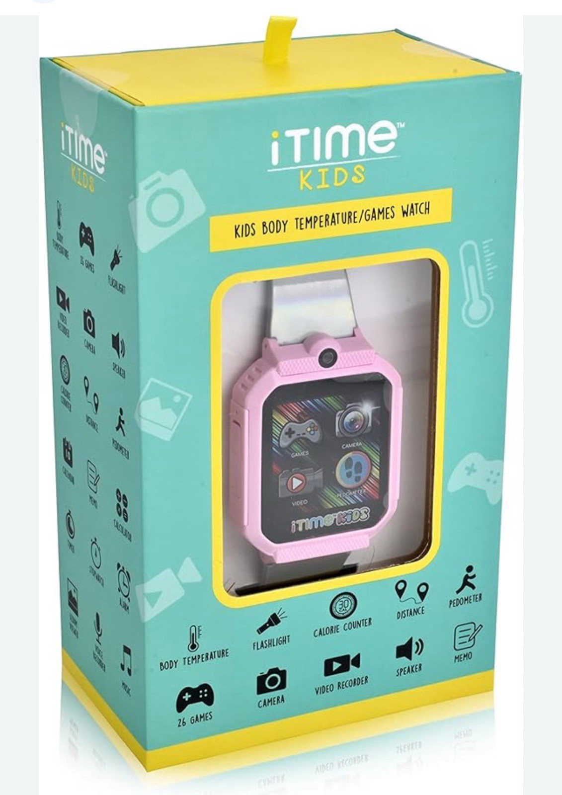 iTIME KIDS Body Temperature Interactive Games Watch