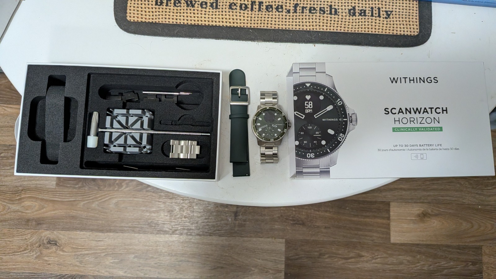Withings Scanwatch Horizon 43mm Greeen
