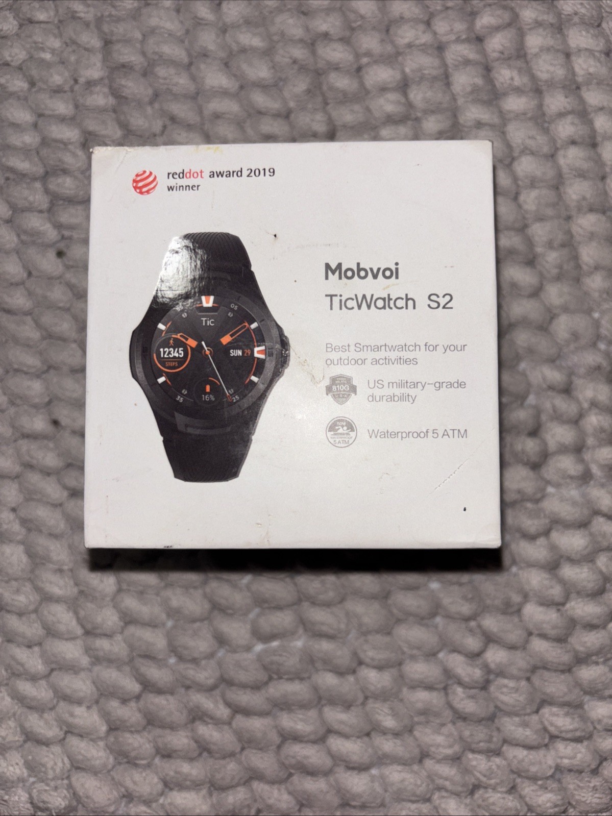Mobvoi TicWatch S2 Smartwatch Google Wear OS WG12016 GPS, Waterproof
