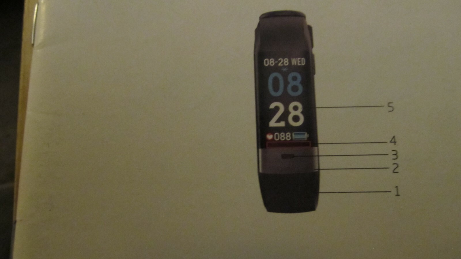 B33 ECG PPG smart watch bracelet Heart rate,Sleep, Blood Pressur monitor IPS67
