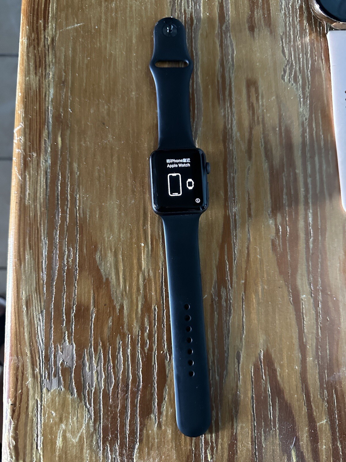 Apple MTF32LLA Watch Series 3gps 42 Mm Space Gray Aluminum With Black