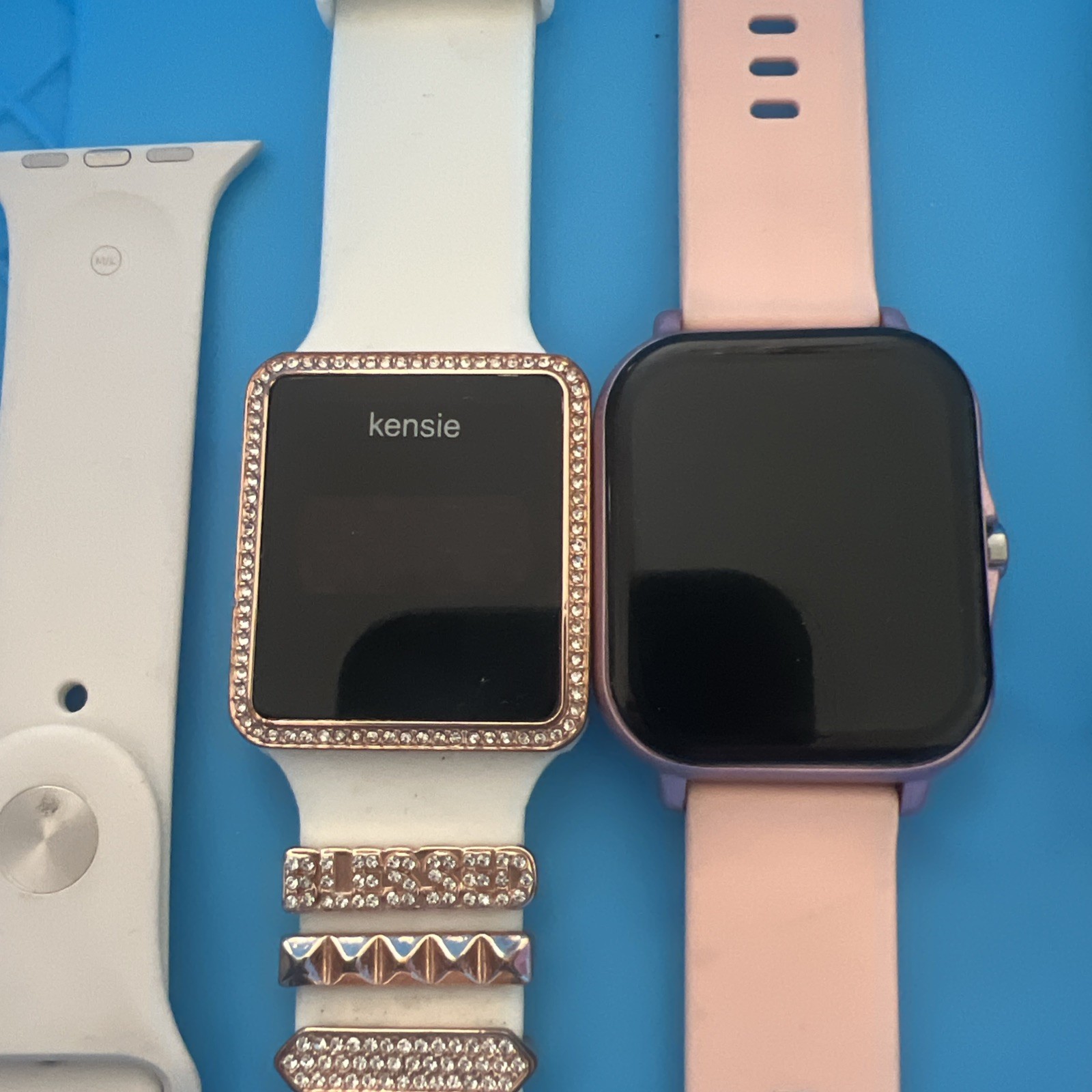 Lot Of 4 Fit Watches & Smart Watch Unknown Conditions Untested