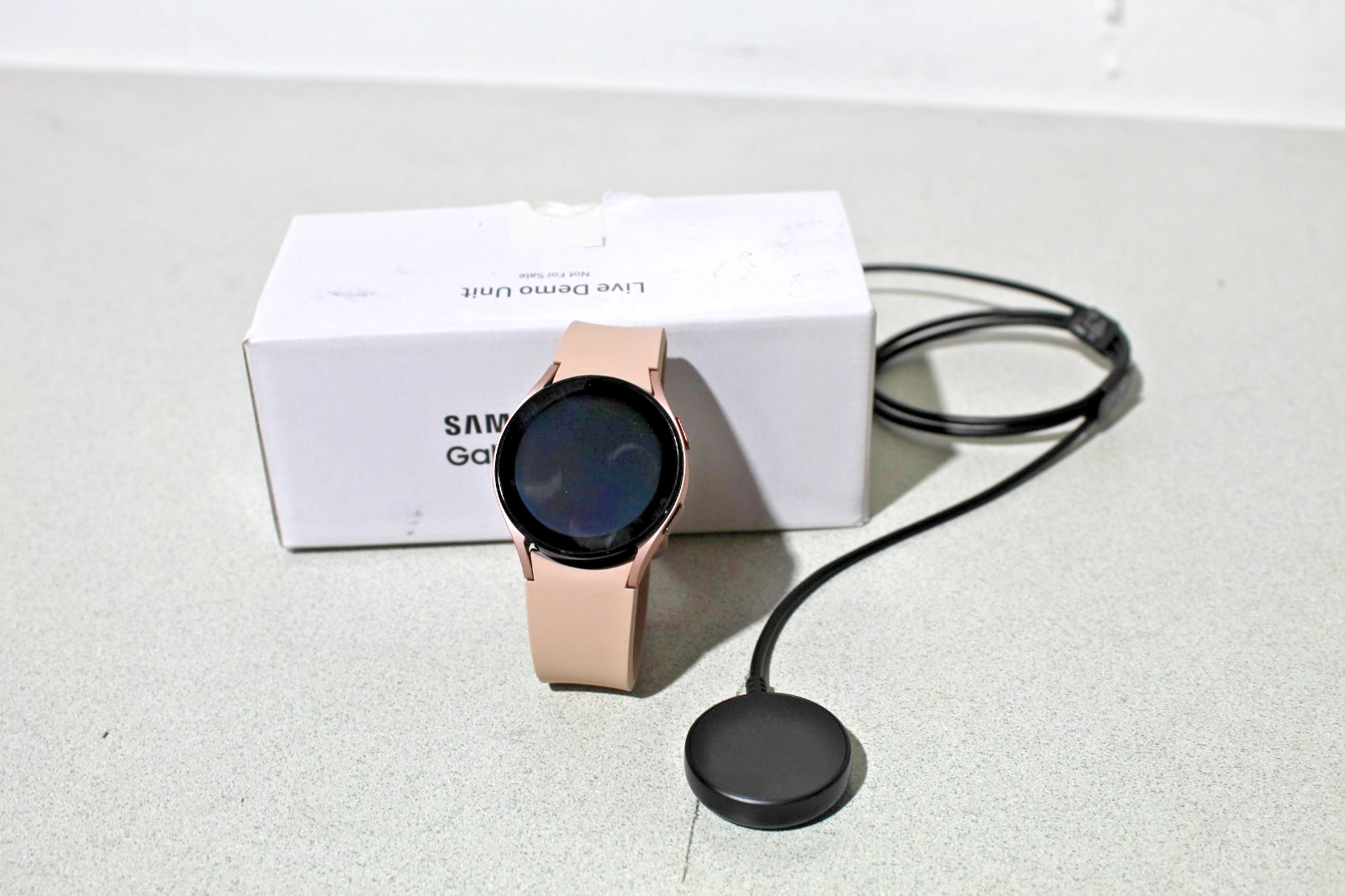 Samsung Galaxy Watch4 – Pink Gold DEMO UNIT FROM STORE Please read Below!