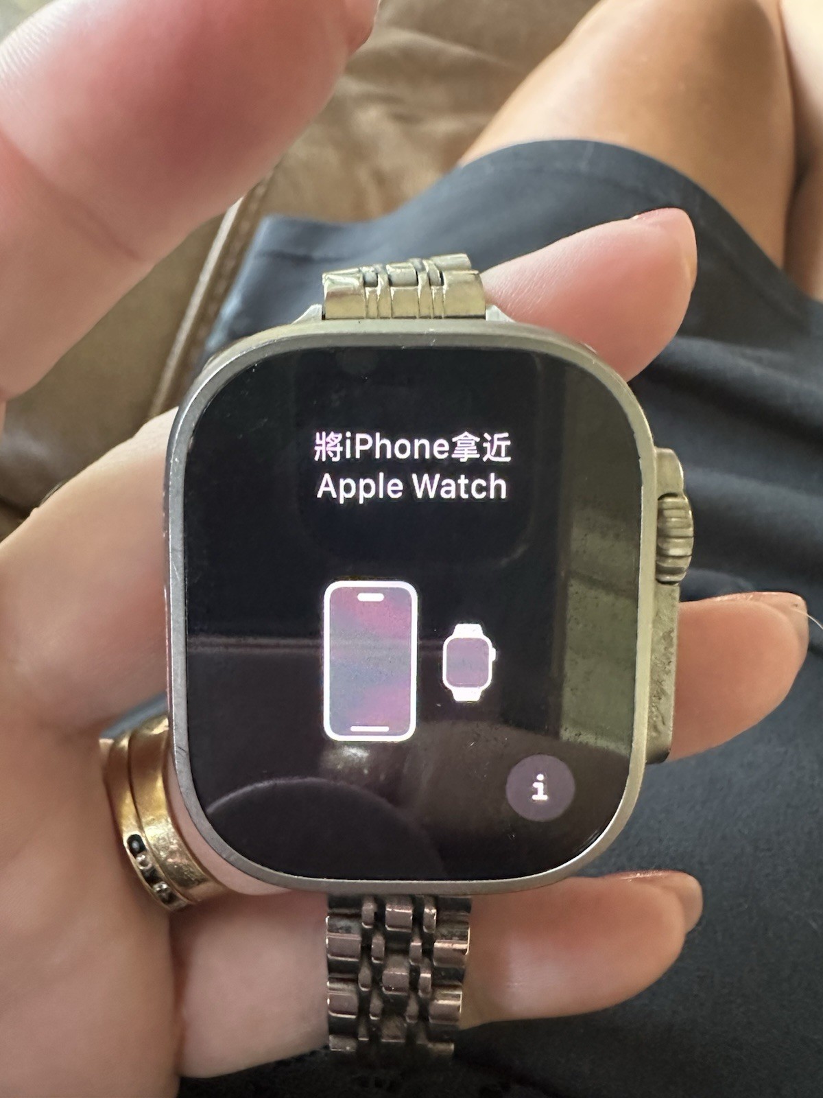 Unlocked Apple Watch Ultra 49MM Titanium Stainless Steel A2292