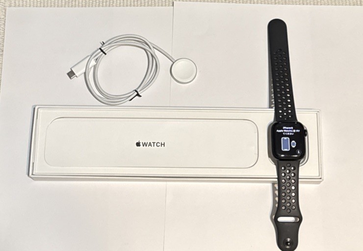 Apple Watch Series 7 GPS 41mm Midnight Aluminum Case w/ Band Smartwatch GPS