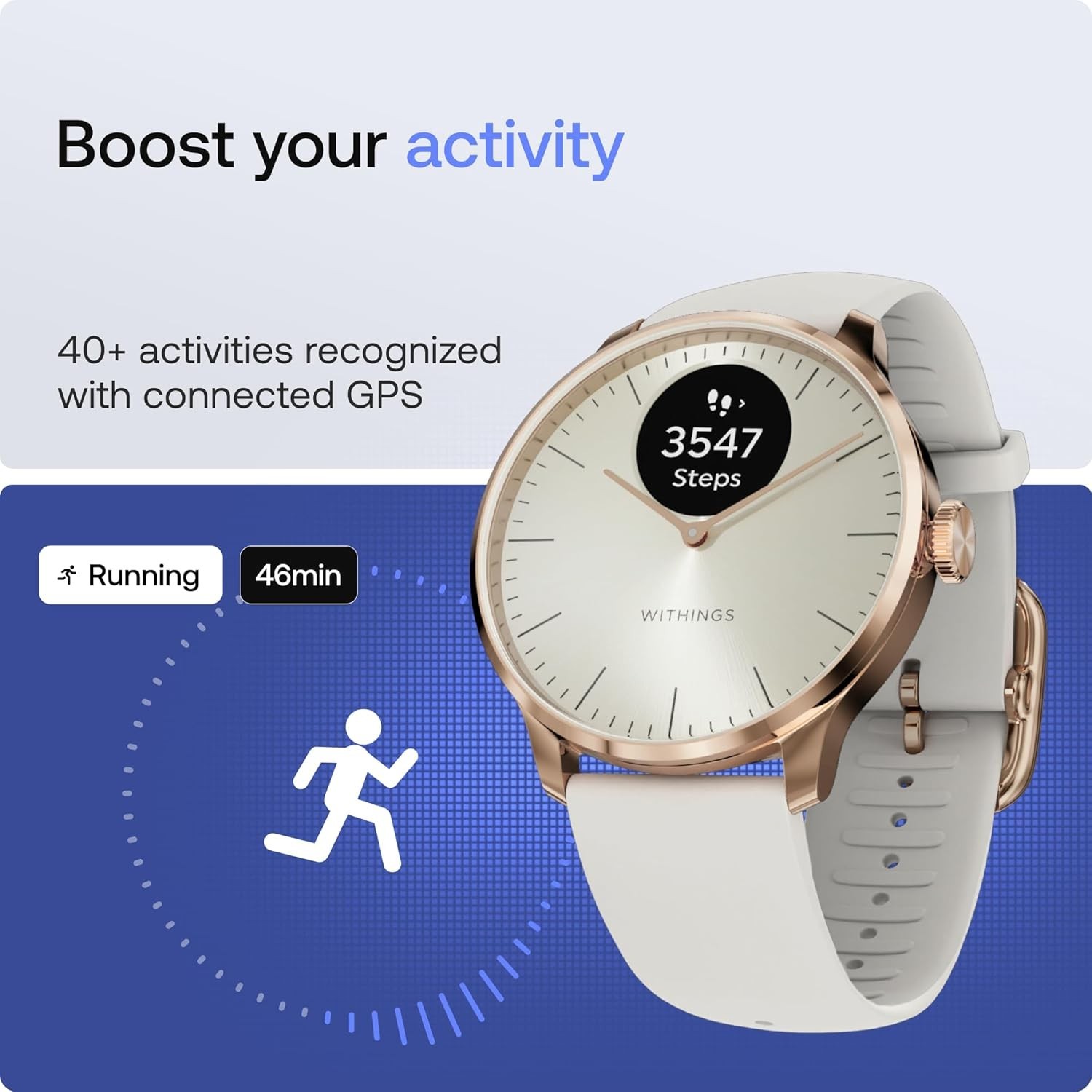 Withings ScanWatch Light – Sand