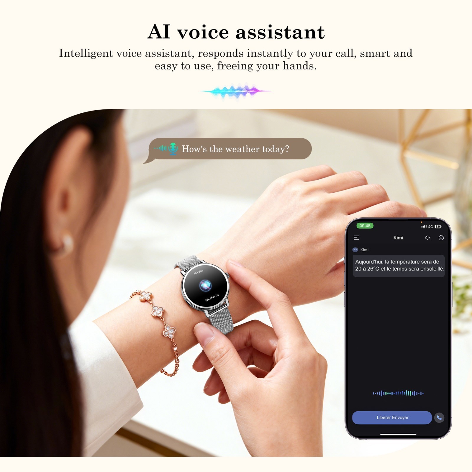 Smart Watches for Women Men (Make/Answer Calls), Steps Counter Fitness Watch NEW