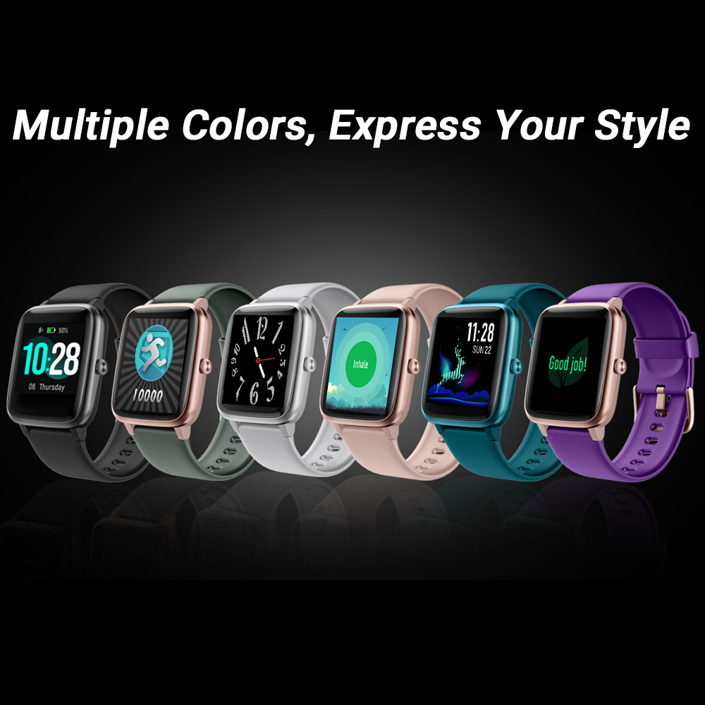 Waterproof Smart Watch Men Women Heart Rate Step Fitness Tracker For iOS Android