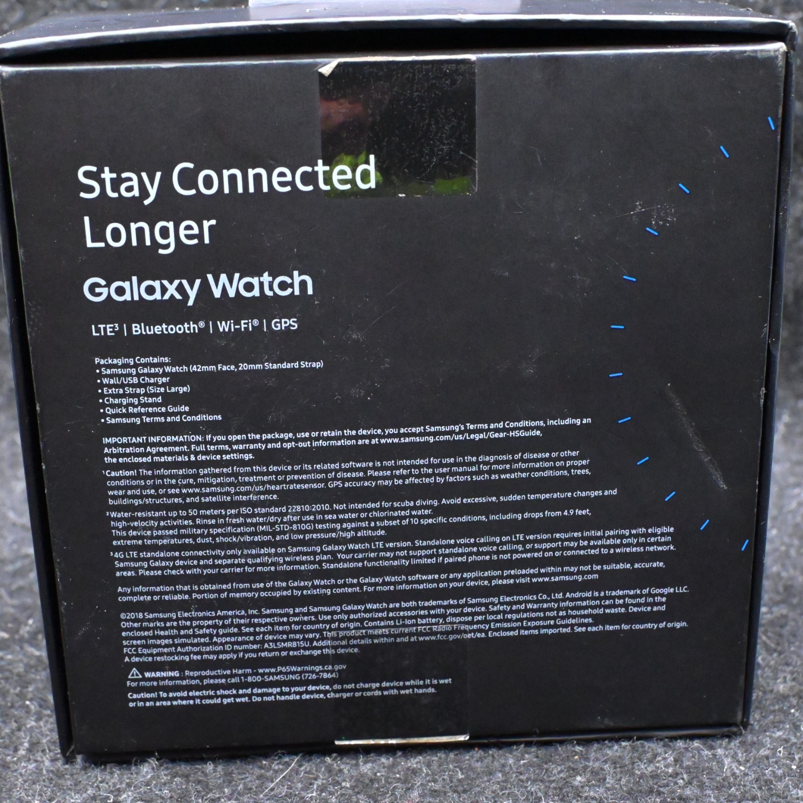 Samsung Galaxy Watch SM-R815U 42mm 4G LTE Unlocked Rose Gold
