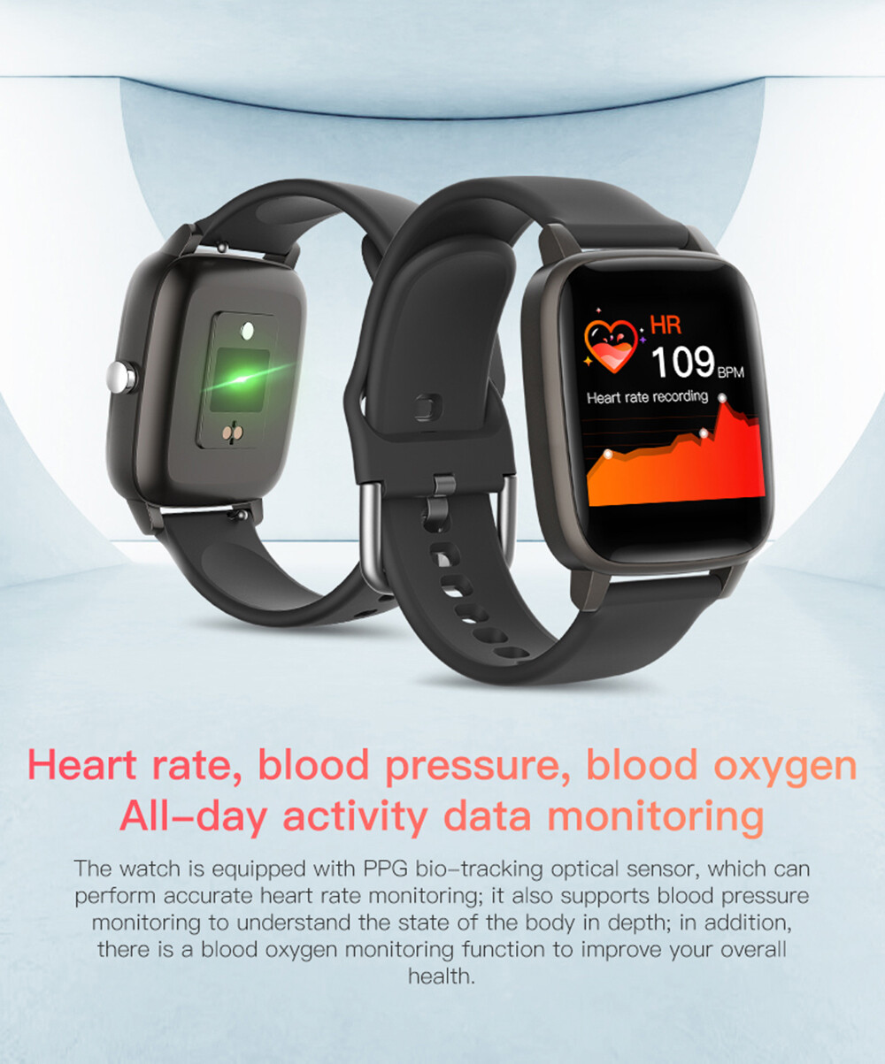 COLMI T98 Smart Watch Heart Rate Monitor Sleep Tracker for IOS and Android