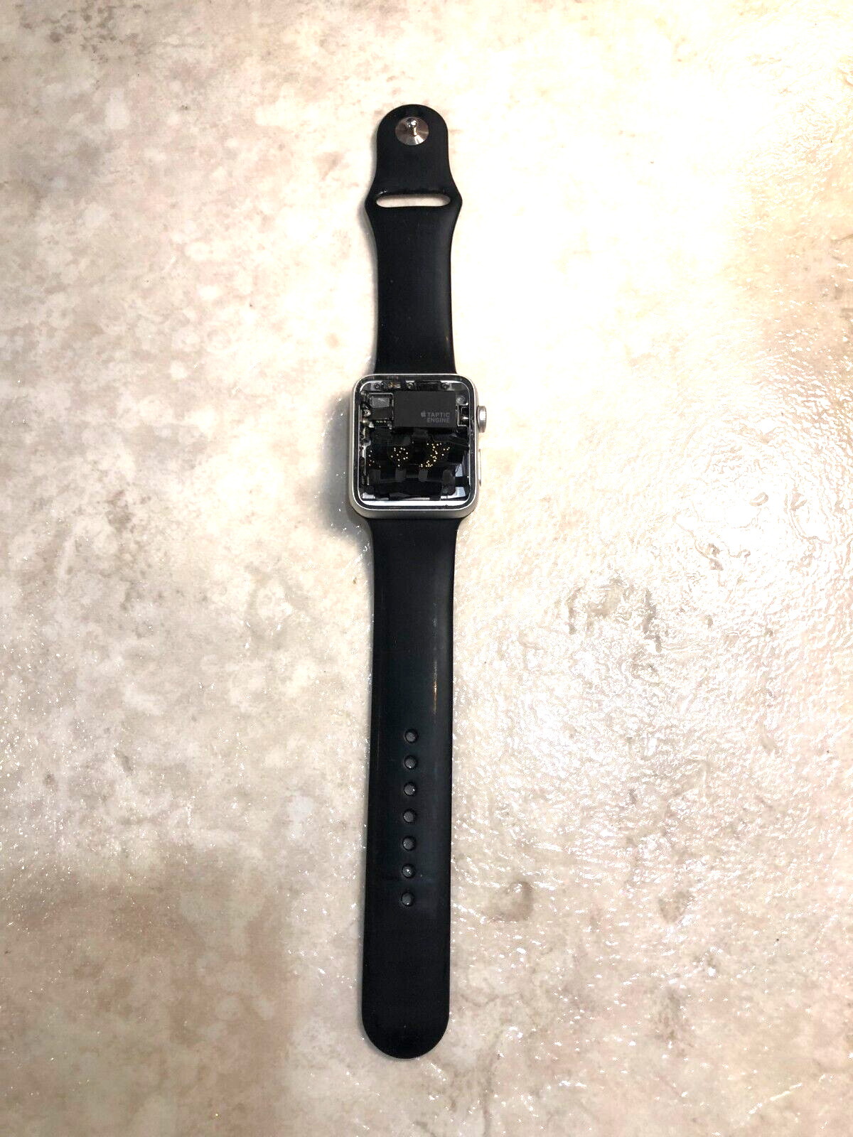 apple watch 3 42mm GPS A1859 for parts SILVER