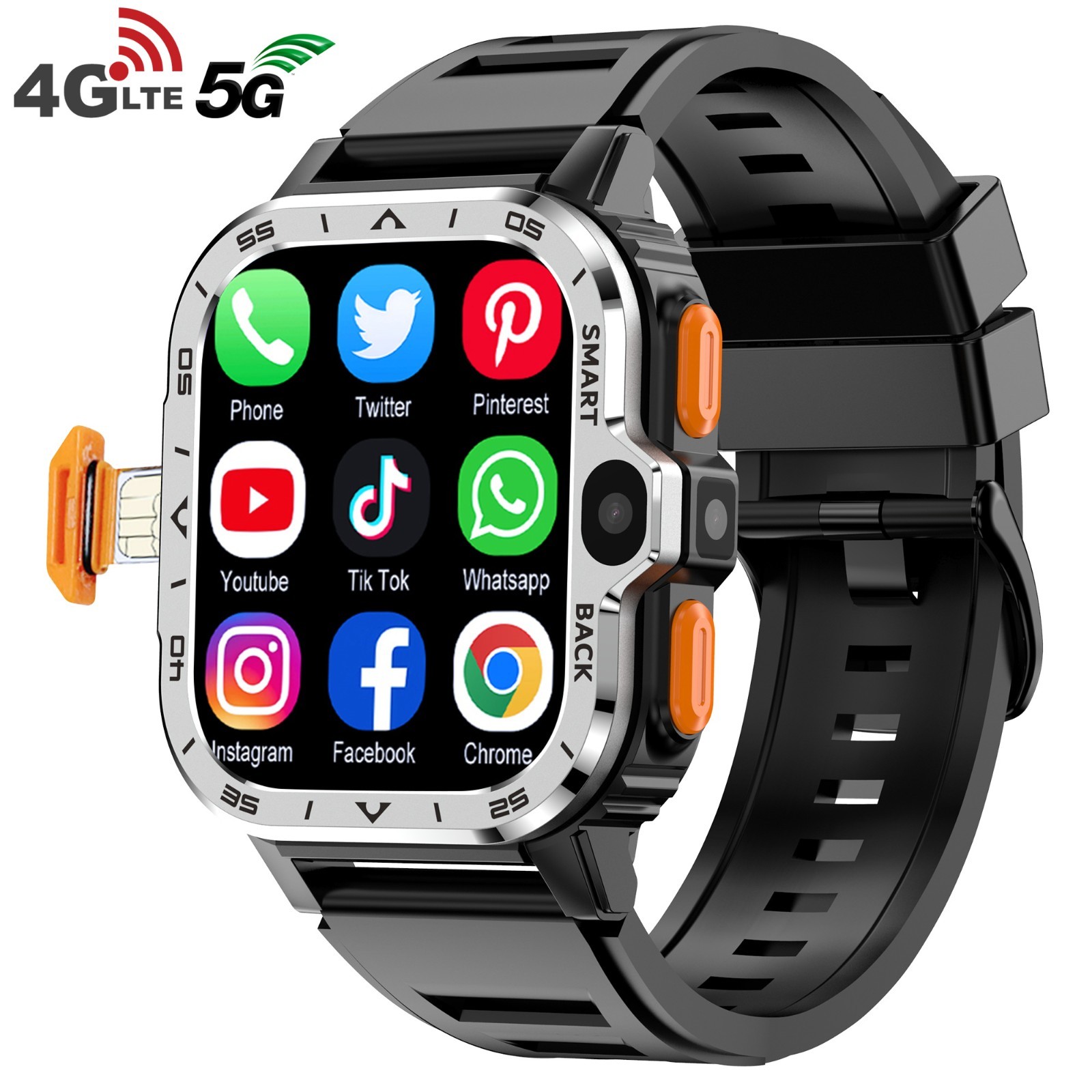 Valdus PGD Android Smart Watch Men GPS 16G/64G 4G Android Waterproof 2025 Galaxy