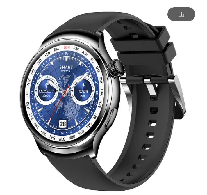 Z93 Pro – Round 1.5inch HD Screen – Pro Smart Watch – Black Band – New Low Price