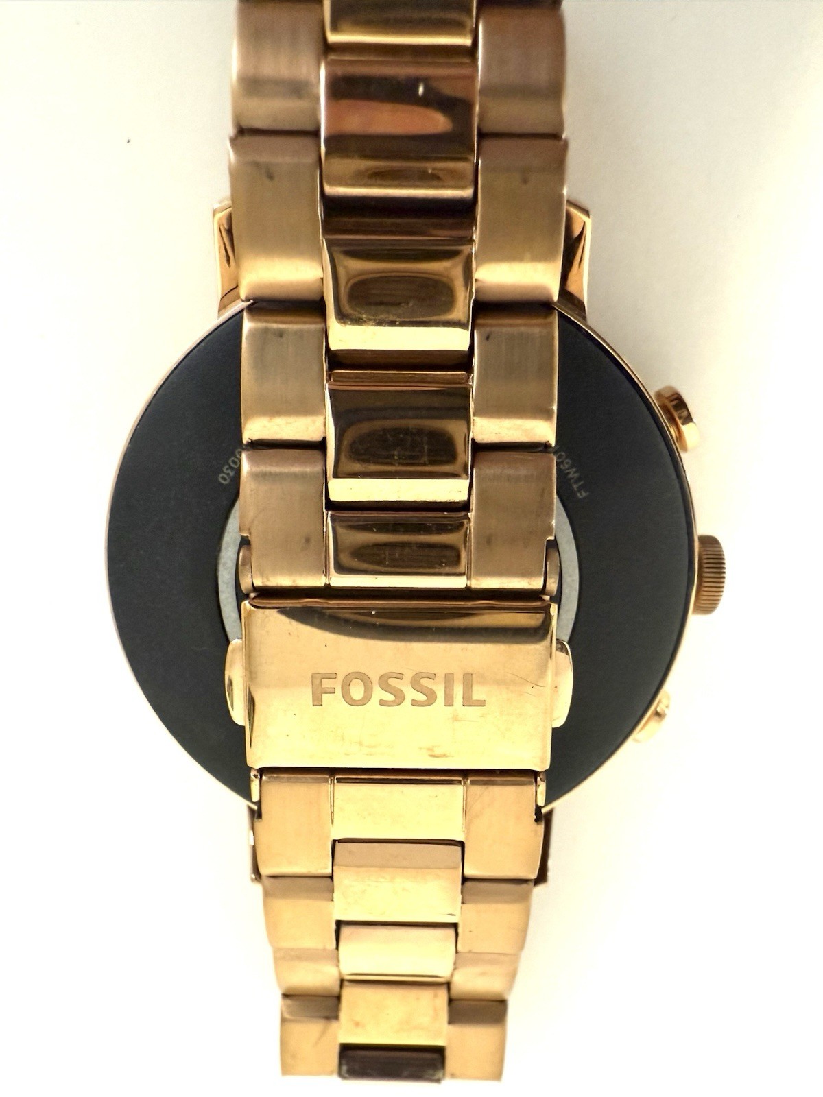 Fossil Q Venture Gen 4 Rose Gold Tone Stainless Smart Watch FTW6018